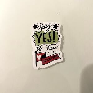 5/$10  Inspirational Waterproof New Vinyl Sticker Decal